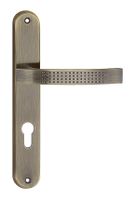 KLAMKA DRZWIOWA ASTRA 72MM WKŁADKA KOLOR PATYNA