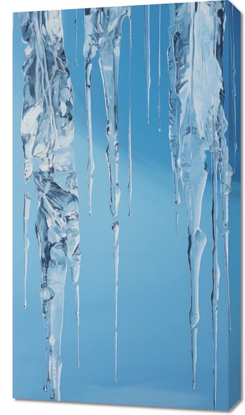 Obraz 50x90cm Kryształowe Sople zdjęcie 1