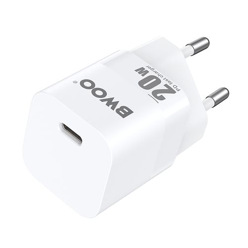 BWOO ładowarka sieciowa PD CDA155 USB-C 20W biała na Arena.pl