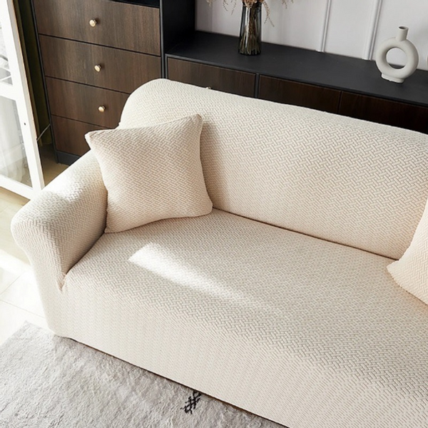 POKROWIEC NA KANAPĘ SOFĘ NAROŻNIK ELASTYCZNY ŻAKARD JODEŁKA 235-300 zdjęcie 3