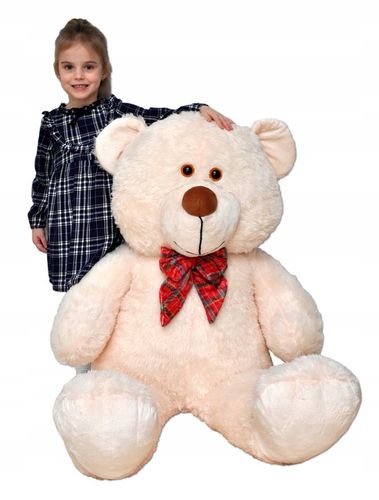 MASKOTKA DUŻY PLUSZOWY MIŚ GIGANT PREZENT 140 cm na Arena.pl