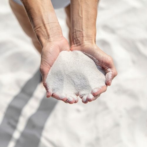 Biały Piasek Dla Papug Kanarków Od Producenta Pył Kąpielowy 15 KG Naturalny na Arena.pl