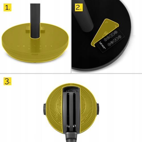 Termowentylator Farelka Cichy 38dB Yoer 1800W +Oscylacja 3D na Arena.pl