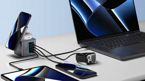 Ładowarka Sieciowa Usb-C Feegar Kombo 188W Gan3 Typ-C Pd Qc 3.0 Indukcyjna na Arena.pl