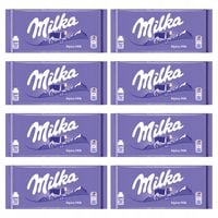 MILKA CZEKOLADA ALPINE MILK 8x100G