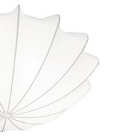 Dekoracyjna lampa sufitowa Form 9673 abażurowa do salonu biała