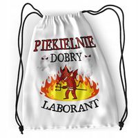 Plecak Dla Laboranta Sportowy Szkolny Worek Torba Z Nadrukiem Ze Zdjęciem