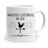 Kubek Prezent Dla Listonosza Najlepszy Na Wsi Z Nadrukiem Ze Zdjęciem