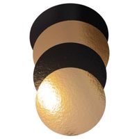 podkładka pod tort 20cm złota czarna guillin wsron20su 1szt