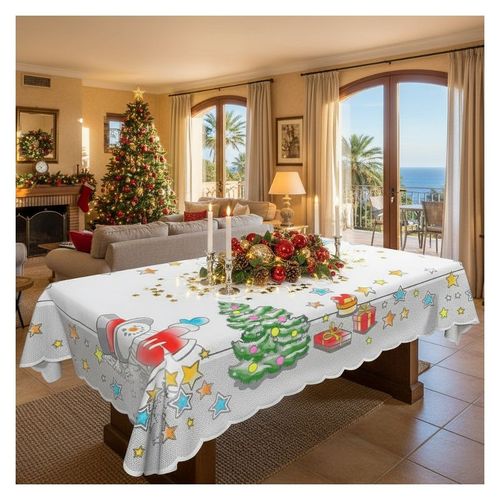 Obrus Navidad 150 x 300 cm DomoweTekstylia | WN831N 300 | Boże Narodzenie na Arena.pl