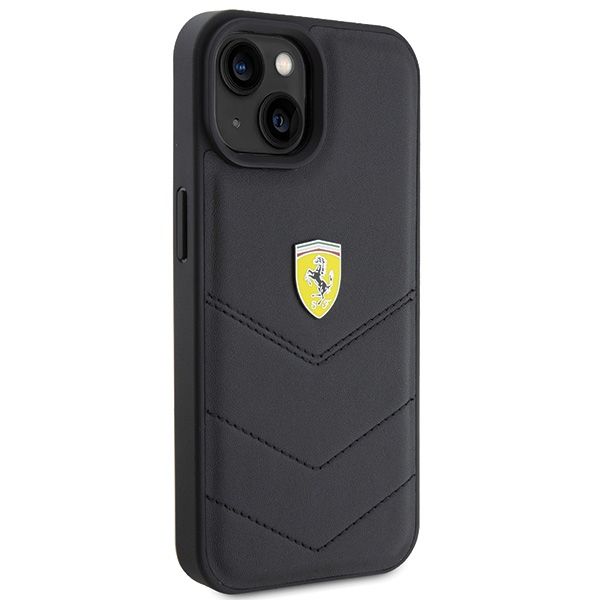 Etui Ferrari do iPhone 15, iPhone 14, iPhone 13, Czarny zdjęcie 4