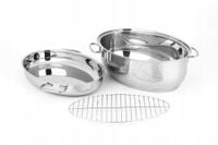 Brytfanna owalna dwustronna 38 cm 9 l gęsiarka NOIS