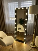 Lustro wizażowe, make up,do wizażu 60-160 Stojące,  wiszące