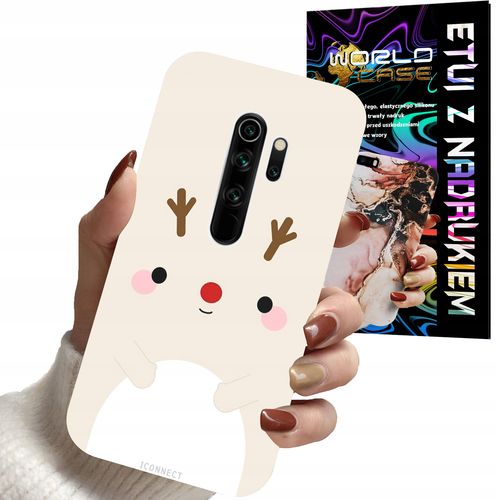 ETUI CASE DO XIAOMI NOTE 8 PRO - ŚWIĄTECZNE WZORY RENIFER MIKOŁAJ ŚWIĘTA na Arena.pl