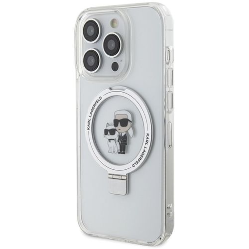 Etui Karl Lagerfeld do iPhone 14 Pro, Biały, MagSafe na Arena.pl