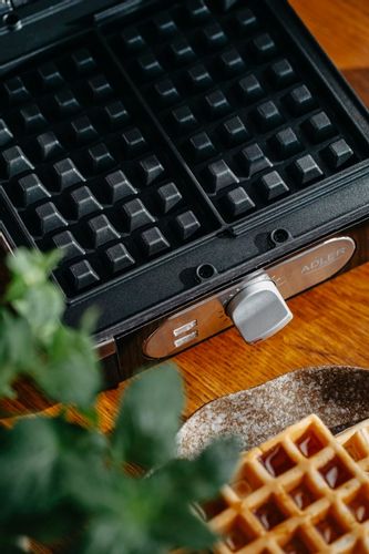 GOFROWNICA 2000W XXL 2 CHRUPIĄCE PUSZYSTE GOFRY XXL DUŻA SOLIDNIE WYKONANA na Arena.pl