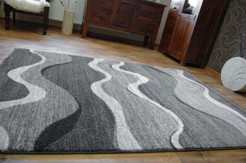 Dywan SHADOW 8649 black / light grey 60x100 cm na Arena.pl