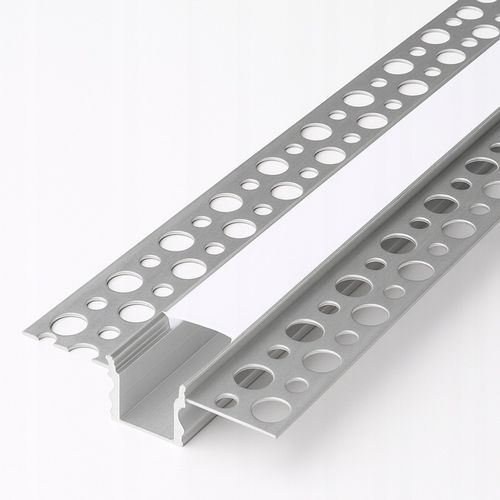 Profil LED Aluminiowy Do Płyt GK Gipsowych 10mm Wpuszczany Regips 2m na Arena.pl