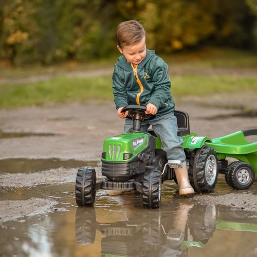 WOOPIE Traktor na Pedały Big PowerTrac z Przyczepą XXL na Arena.pl
