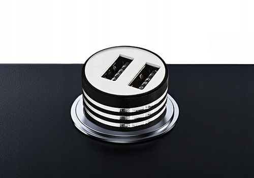 SZYBKA ŁADOWARKA SAMOCHODOWA 2x USB + KABEL USB-C na Arena.pl