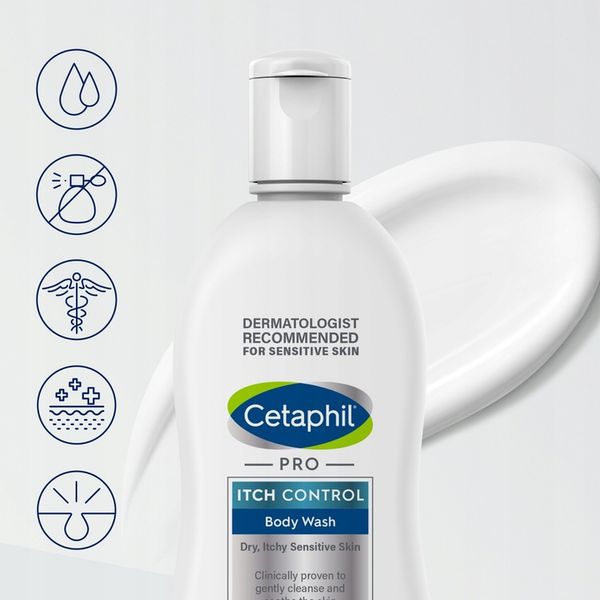 Cetaphil PRO Itch Control emulsja do mycia 295 ml zdjęcie 3