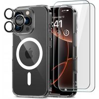 2 x PLECKI ETUI CASE COVER MAGSAFE DO IPHONE 16 PRO + SZKŁO NA EKRAN + APAR