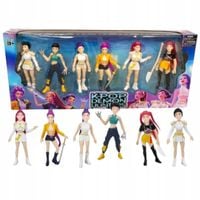 HIT !! Łowczynie demonów 6 FIGUREK figurka z bajki K-pop demon hunters