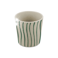 Zestaw 4szt kubków beżowo zielonych Organic Koziol