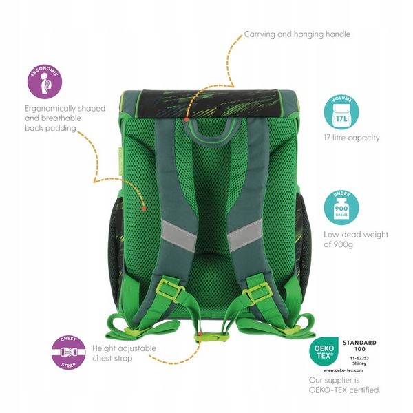 Tornister z wyposażeniem HERLITZ LOOP PLUS GAME CHANGER + GRATIS zdjęcie 7