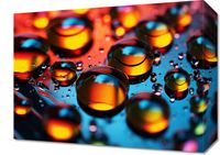 Obraz 40x30cm Krople Bliskiej Wody
