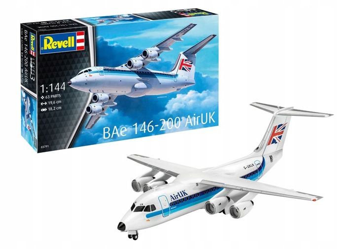 Samolot BAe 146-200 AirUK zdjęcie 2