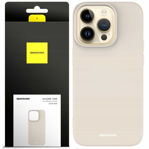 Spacecase Silicone Case Iphone 14 Pro Bone na Arena.pl