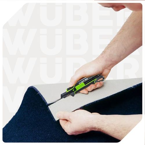 NÓŻ DO TAPET 18MM WYSUWANY TAPECIAK METALOWY ŁAMANE OSTRZE TAPICERSKI na Arena.pl