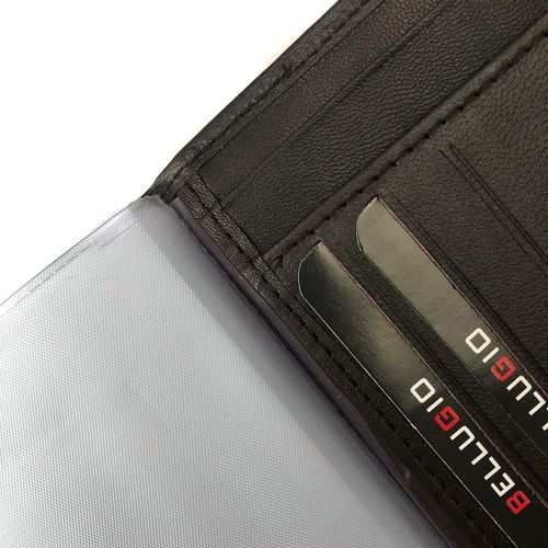 skórzane etui z systemem rfid - czekoladowy brąz na Arena.pl