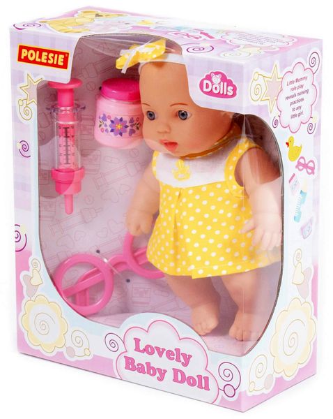 Wader Lalka Bobas 24 cm z zestawem lekarza 3 el zdjęcie 4