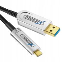 2X PURELINK FXI630-003 FIBERX KABEL USB 3.2 USB-C - USB-A ŚWIATŁOWODOWY 3m