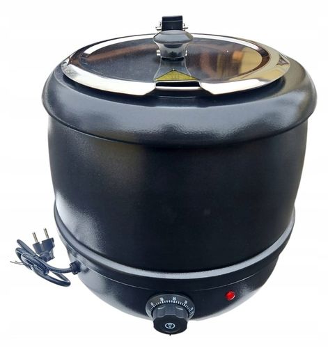 Kociołek podgrzewacz do zup bemar warnik 10l 400W nie przypala 2 ścianki na Arena.pl