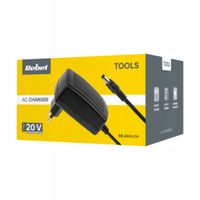 2 x Ładowarka akumulatora 20V 2A/4A Rebel Tools dla RB-2001 RB-2002 RB-1060