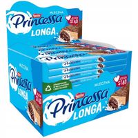Princessa  z kremem kakaowym oblany mleczną czekoladą 40 g x 30