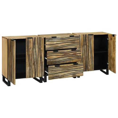 Zestaw mebli łazienkowych 3 pcs Brązowy 180 x 33 x 75 cm na Arena.pl