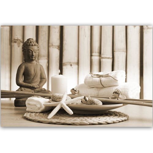 Deco Panel, Budda ze świeczką 4 60x40 na Arena.pl