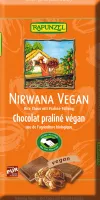 Czekolada Kuwertura Z Nadzieniem Pralinowym Nirwana BIO 100 g - Rapunzel