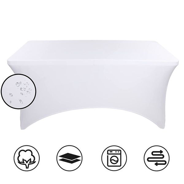 Pokrowiec Na Stół Heckermann Biały zdjęcie 2