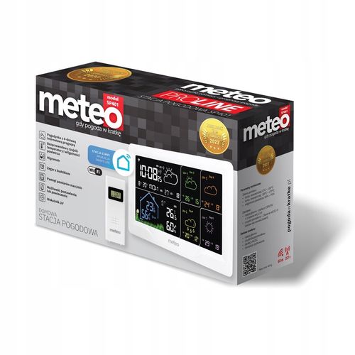 STACJA POGODOWA METEO SP401 WIFI Z PROGNOZĄ POGODY NA 4 DNI na Arena.pl