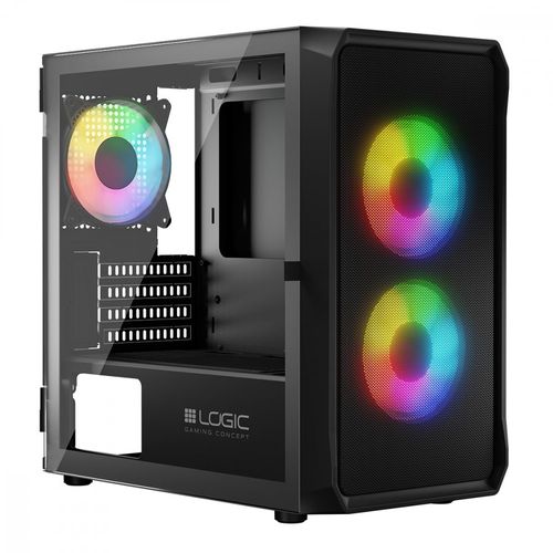 Obudowa Logic Portos ARGB Mini Black na Arena.pl