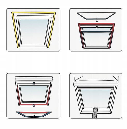 uszczelka okienna do klimatyzatora (dachowa) warmtec airstop na Arena.pl