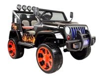 MEGA JEEP SUNSHINE, NAPĘD 4X4, 2X12V, WOLNY START/ MIĘKKIE KOŁA, BLUETOOTH, RADIO EXCLUSIVE/2388