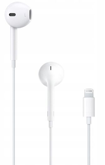 APPLE EARPODS SŁUCHAWKI LIGHTNING IPHONE 8 X XR 11 zdjęcie 3