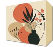 Obraz 20x20cm Wazon z Kwiatami
