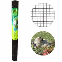 Siatka Metalowa Powlekana Zgrzewana 1x5m Rabatowa Ogrodowa Hodowlana 13mm